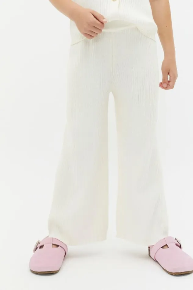 Child Pants Seed Heritage Rib Knit Pant Classic Cream