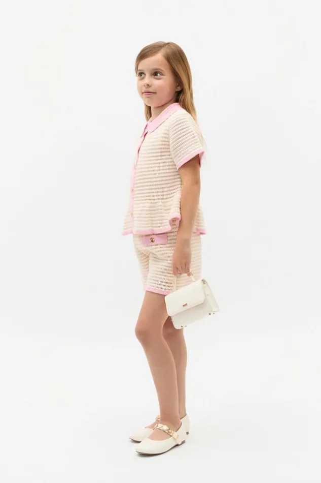 Child Party Seed Heritage Crochet Short Chiffon