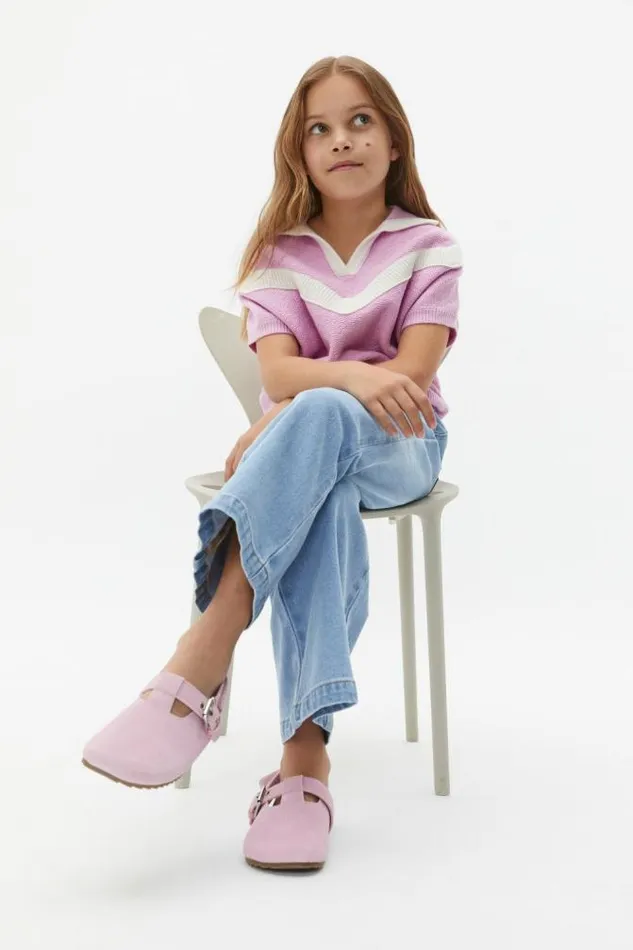 Child TShirts and Tops Seed Heritage Sporty Knit Tee Fairy Floss