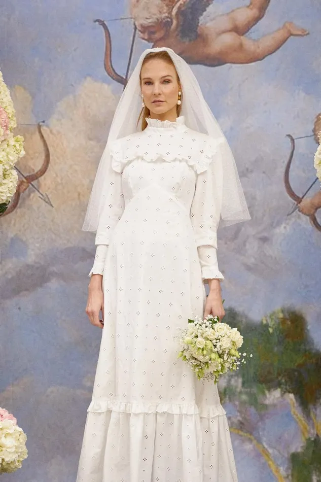 Ciara Broiderie Anglaise Women RIXO Bridal