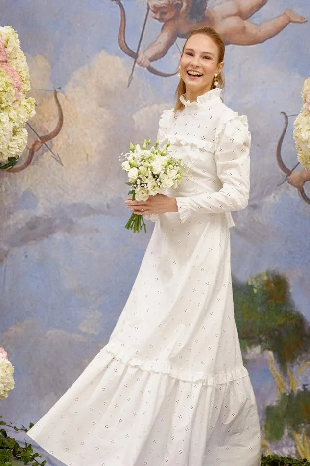 Ciara Broiderie Anglaise Women RIXO Bridal Ciara Broiderie Anglaise Women RIXO Bridal