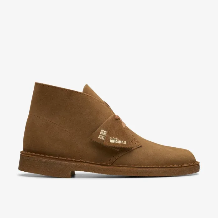 Clarks Desert Boot Cola Suede Desert Boots Cola Suede Men Desert Boots