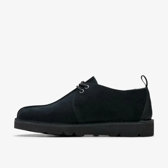 Clarks Desert Trek GORETEX Black Suede Desert Boots Black Suede Men Waterproof Shoes And Boots