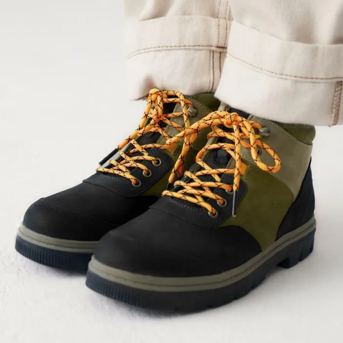Clarks Kids Unisex Lorcam Hike Toddler Khaki Combination Ankle Boots Khaki Combination Kids Toddler Shoes