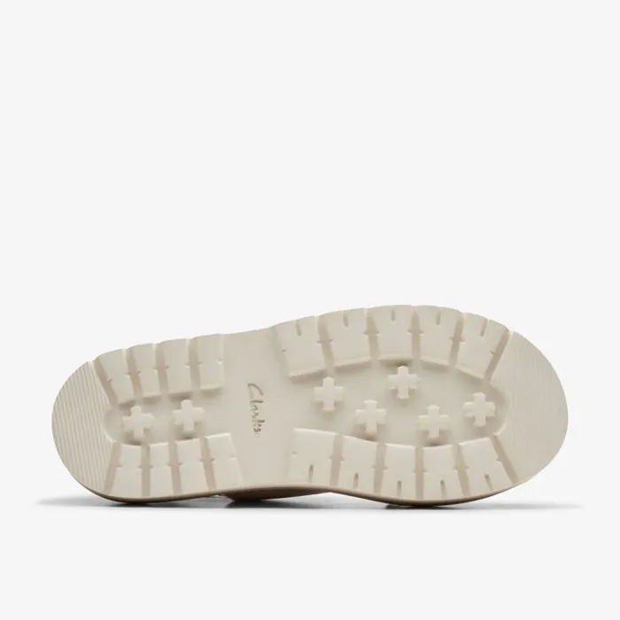 Clarks Orianna Glide Cream Interest Sandals Cream Interest Women Flat Sandals