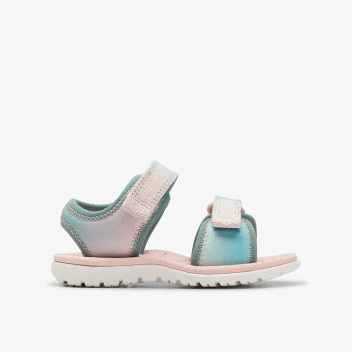 Clarks Surfing Tide Toddler Pastel Sandals Pastel Kids Sandals