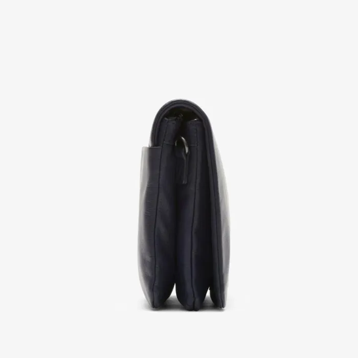 Clarks Treen Medium Navy Leather Across Body Bag Navy Leather Women Women039s Bags