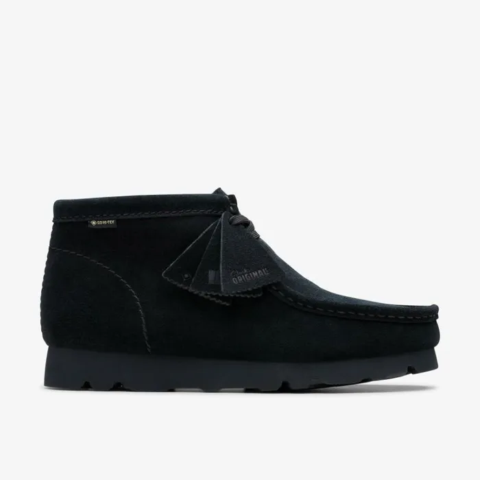 Clarks Wallabee Boot GORETEX Black Suede Wallabee Black Suede Men Waterproof Shoes And Boots Clarks Wallabee Boot GORETEX Black Suede Wallabee Black Suede Men Waterproof Shoes And Boots