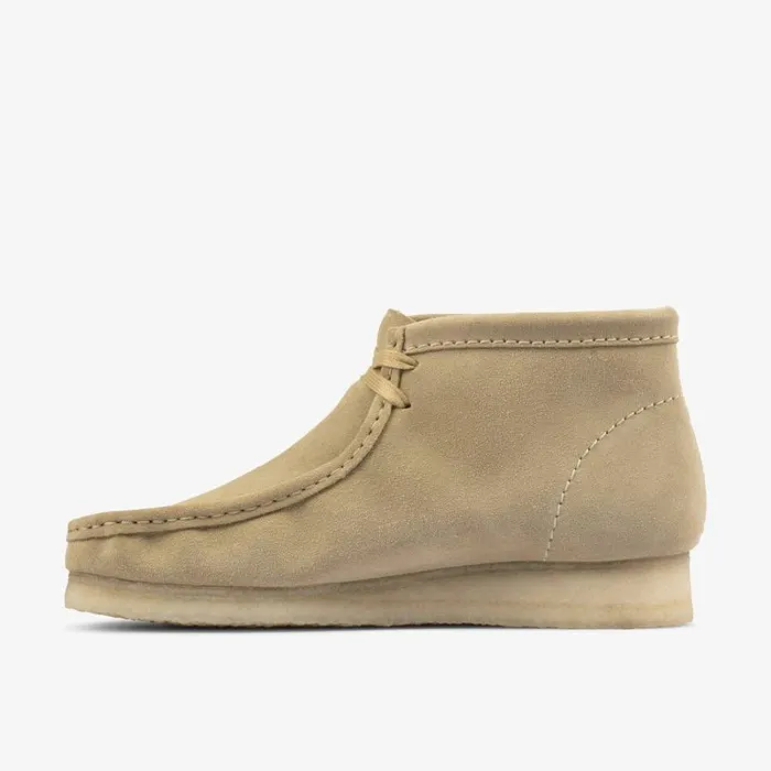 Clarks Wallabee Boot Maple Suede Boots Maple Suede Men Wallabees