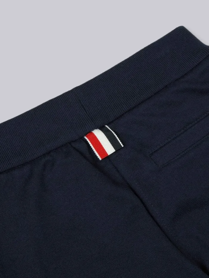 Classic Cotton Loopback Jersey Engineered 4bar Sweatpants Navy BoysGirls Thom Browne Trousers And Shorts Classic Cotton Loopback Jersey Engineered 4bar Sweatpants Navy BoysGirls Thom Browne Trousers And Shorts