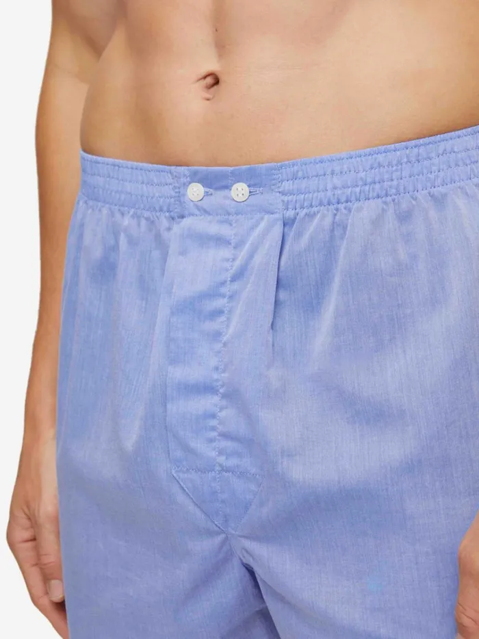 Classic Fit Boxer Shorts Men Derek Rose Classic Fit Boxers Amalfi Cotton Batiste Blue Classic Fit Boxer Shorts Men Derek Rose Classic Fit Boxers Amalfi Cotton Batiste Blue