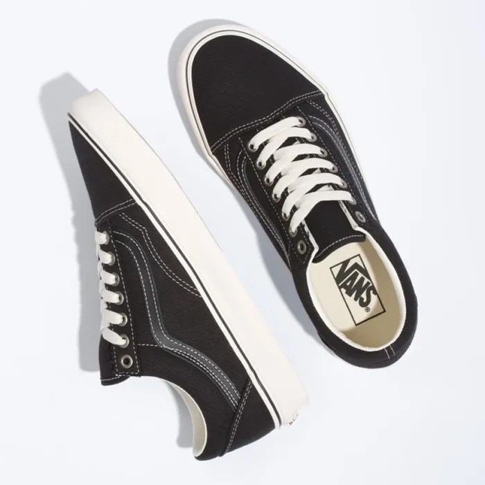 Classics Shoes Earth Old Skool BlackMarshmallow 8211 Vans MenWomen Classics Shoes Earth Old Skool BlackMarshmallow 8211 Vans MenWomen