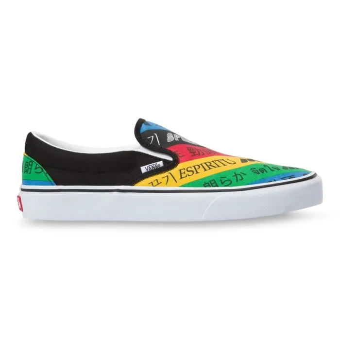 Classics Shoes Spirit SlipOn MultiTrue White 8211 Vans Men Classics Shoes Spirit SlipOn MultiTrue White 8211 Vans Men