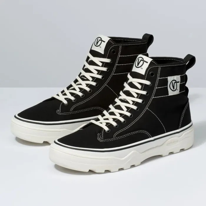 Classics Shoes Vans MenWomen Canvas Sentry WC BlackMarshmallow