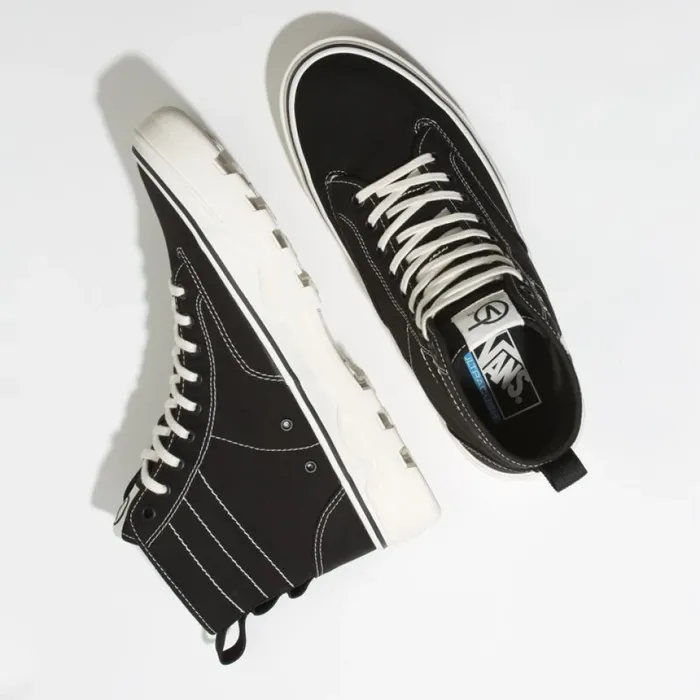 Classics Shoes Vans MenWomen Canvas Sentry WC BlackMarshmallow