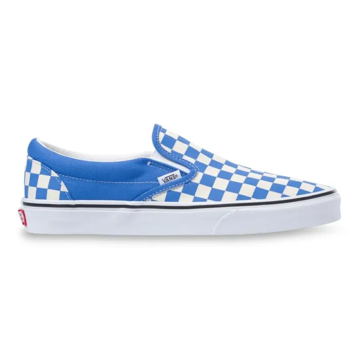 Classics Shoes Vans MenWomen Checkerboard Classic SlipOn Nebulas BlueTrue White Classics Shoes Vans MenWomen Checkerboard Classic SlipOn Nebulas BlueTrue White