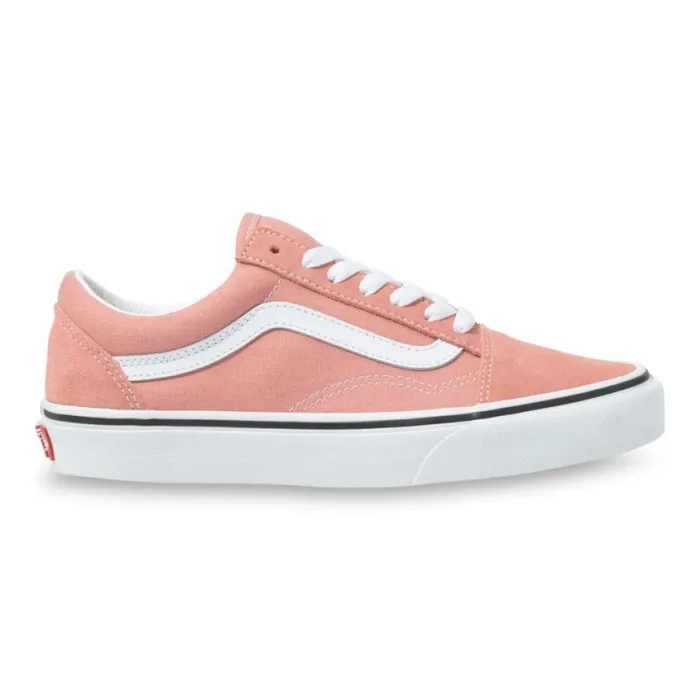Classics Shoes Vans MenWomen Old Skool Rose DawnTrue White Classics Shoes Vans MenWomen Old Skool Rose DawnTrue White