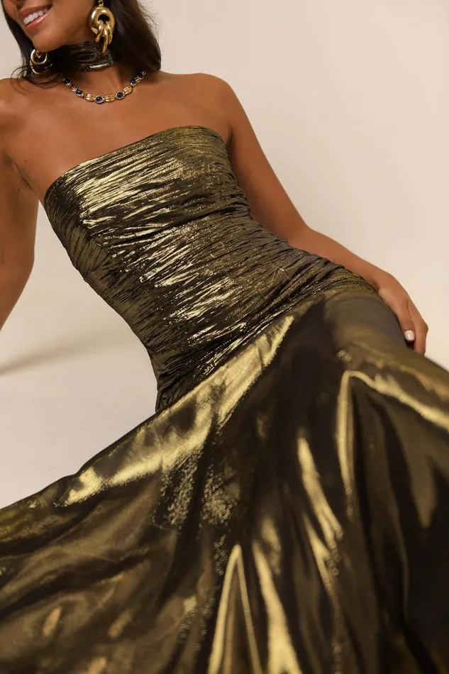 Claudette Gold Women RIXO Dresses Claudette Gold Women RIXO Dresses