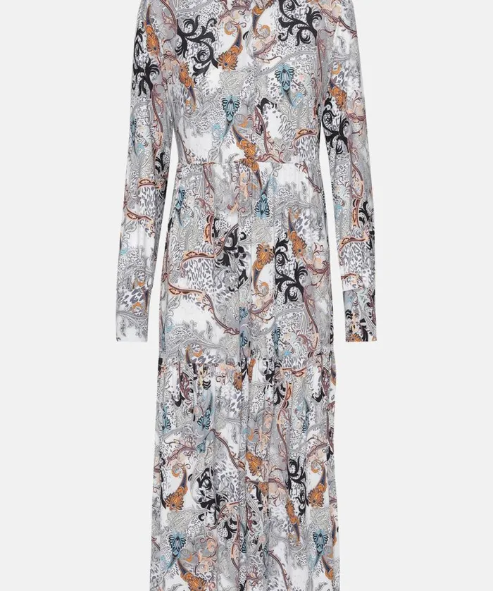 Clothing Ilse Jacobsen Dresses Short Midi Dress 8211 White Clothing Ilse Jacobsen Dresses Short Midi Dress 8211 White