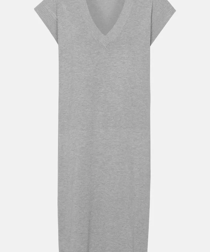 Clothing Ilse Jacobsen Knitwear Vest 8211 Mineral Clothing Ilse Jacobsen Knitwear Vest 8211 Mineral