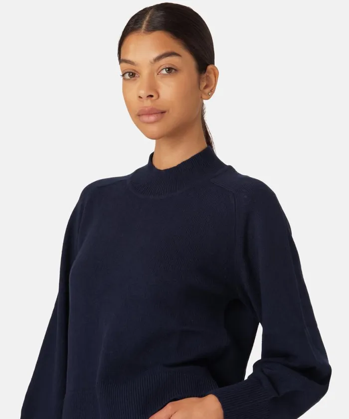 Clothing Ilse Jacobsen Shirts And Blouses Knit Blouse 8211 Dark Indigo Clothing Ilse Jacobsen Shirts And Blouses Knit Blouse 8211 Dark Indigo