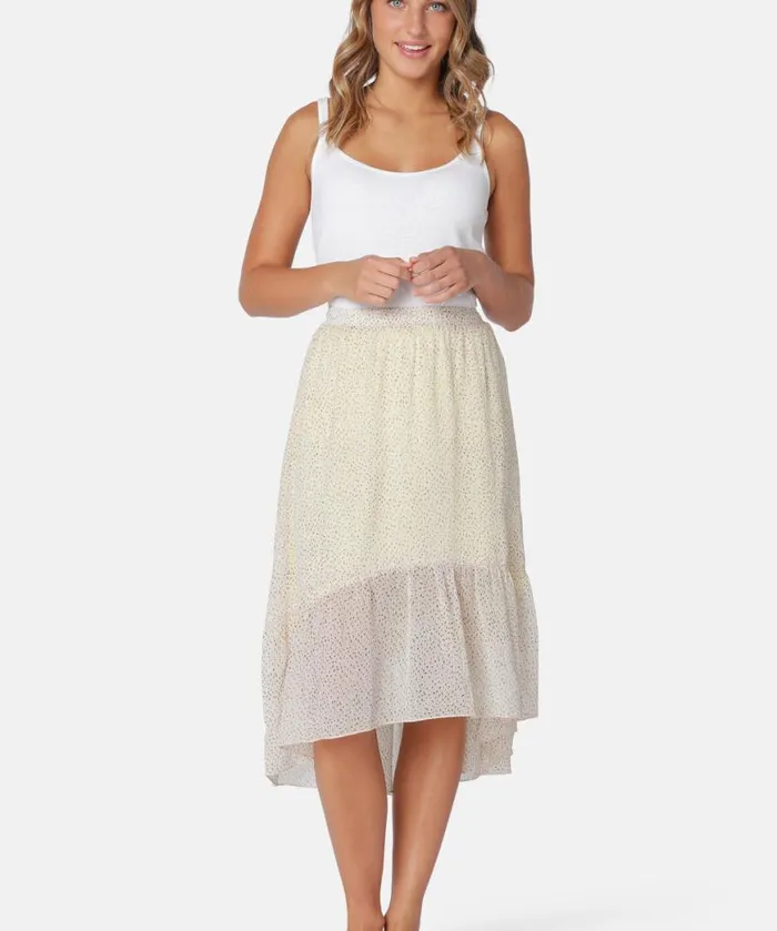 Clothing Ilse Jacobsen Skirts Skirt 8211 Flan Yellow