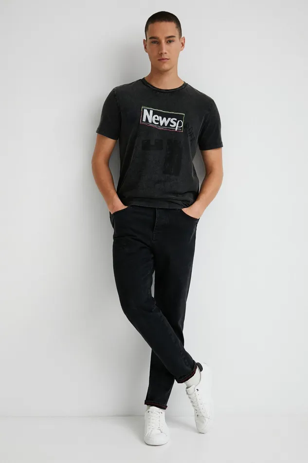 Collage Tshirt Mens Desigual Tshirt and Polos