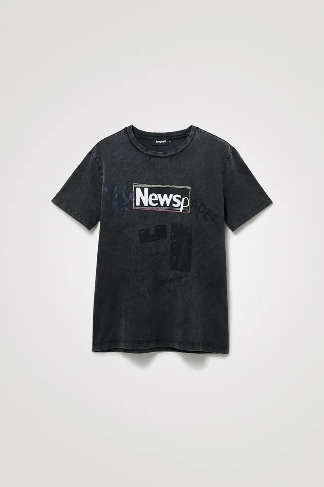 Collage Tshirt Mens Desigual Tshirt and Polos
