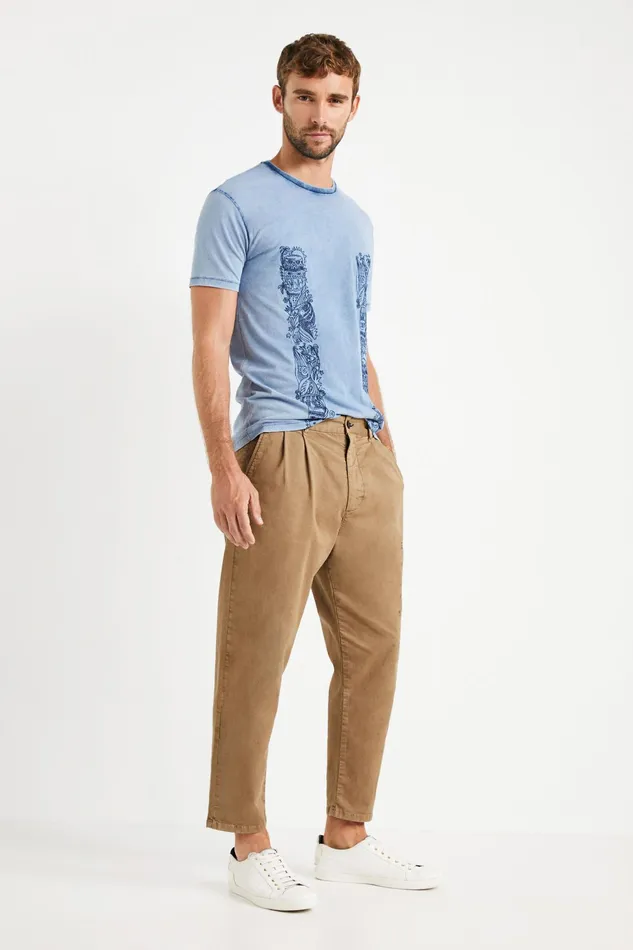 Comfy Chino Trousers Mens Desigual Jeans and Pants