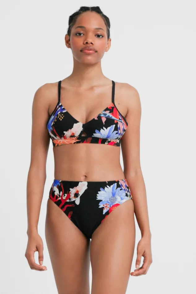 Coral Bikini Bottoms Women Desigual Swimwear