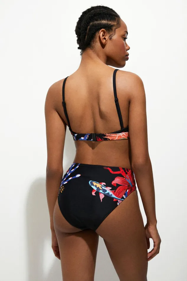 Coral Bikini Bottoms Women Desigual Swimwear