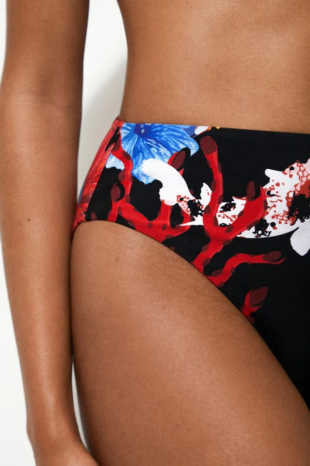 Coral Bikini Bottoms Women Desigual Swimwear