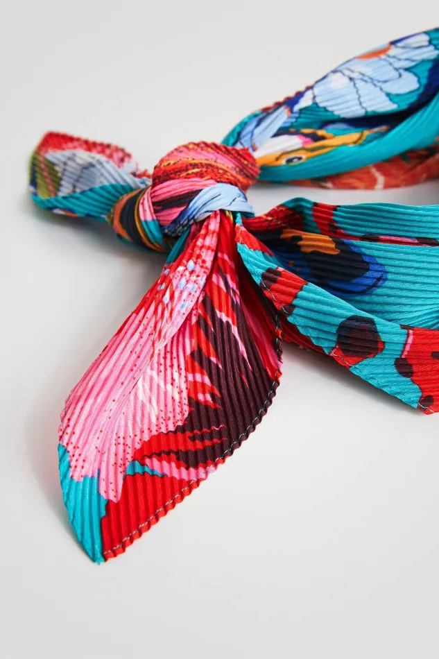 Coral Foulard Women Desigual Scarves