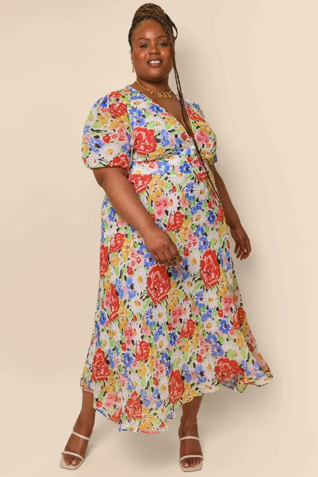 Corrine Multi Spring Meadow Women RIXO Dresses Corrine Multi Spring Meadow Women RIXO Dresses