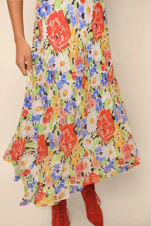 Corrine Multi Spring Meadow Women RIXO Dresses Corrine Multi Spring Meadow Women RIXO Dresses