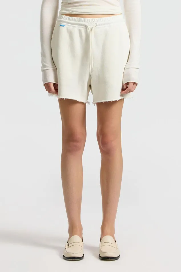 COTTON CITIZEN Boston Short Vintage Bone Women Shorts