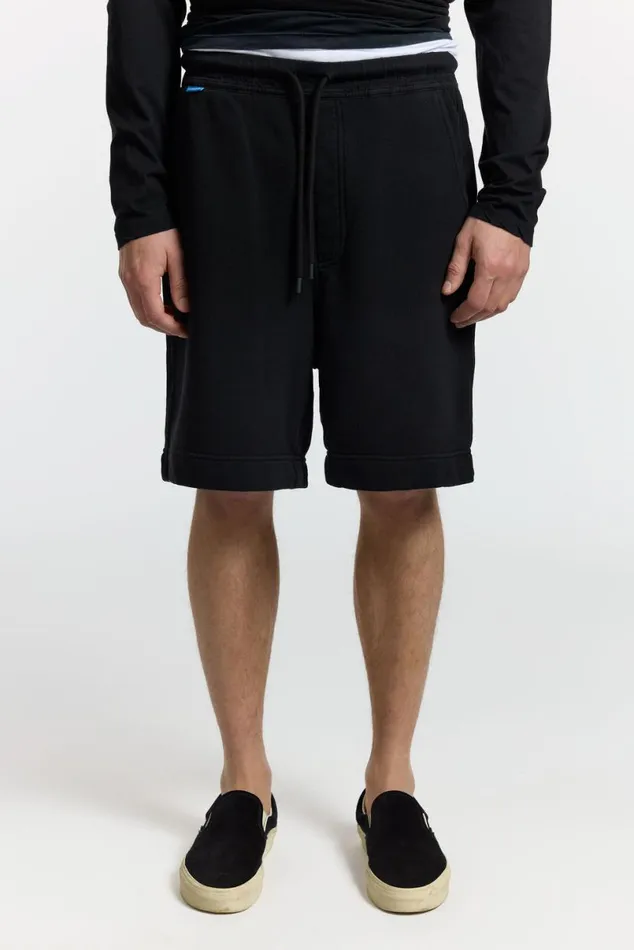 COTTON CITIZEN Boston Sweat Short Jet Black Men Shorts