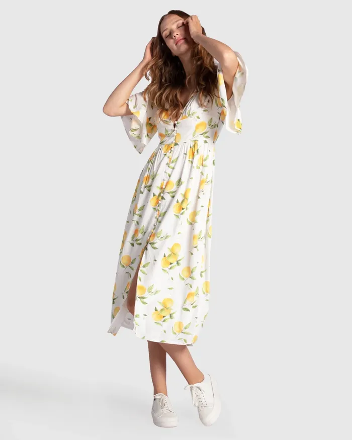 Crazy Love Button Up Dress 8211 Orchard Women Dresses Belle and Bloom