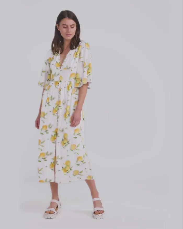 Crazy Love Button Up Dress 8211 Orchard Women Dresses Belle and Bloom