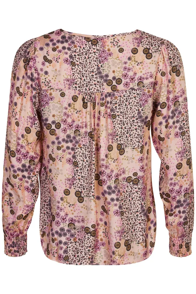 DELFINA BLOUSE 15514 215 Rose 215 Women IN FRONT BLOUSES SHIRTS