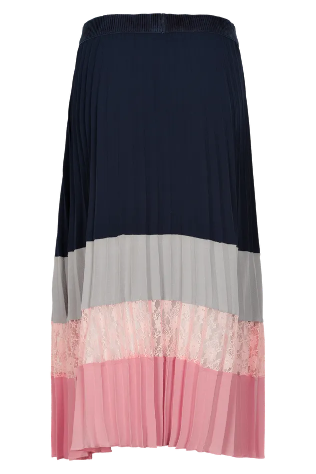 DICTE PLISSE SKIRT 13157 Dusty Rose 210 Women IN FRONT SKIRTS