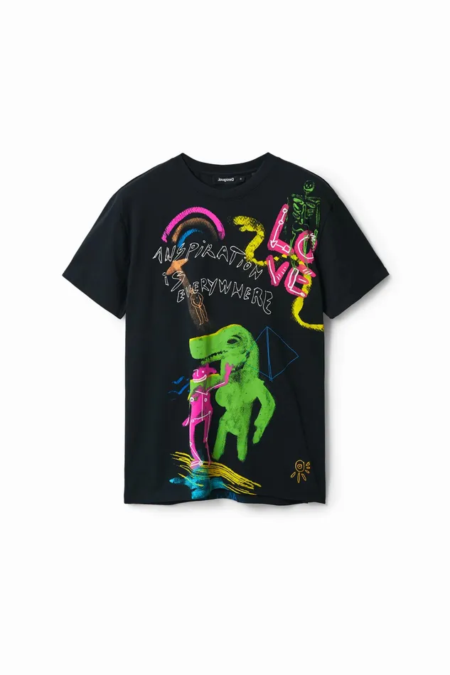 Dino Shortsleeve Tshirt Mens Desigual Tshirt and Polos