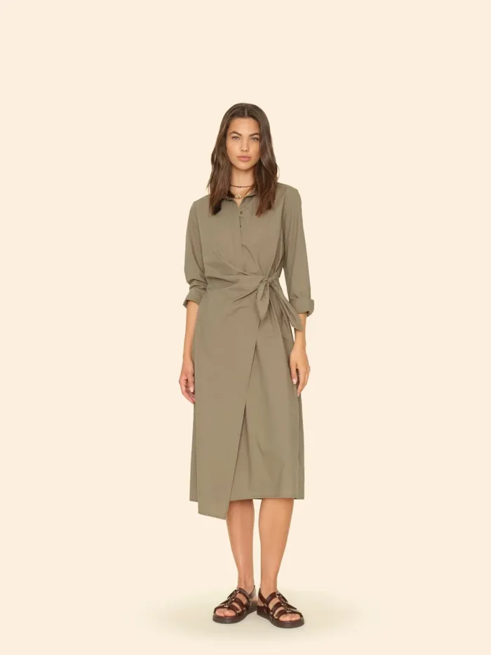 Dresses Army Green McCallister Dress XRENA Women