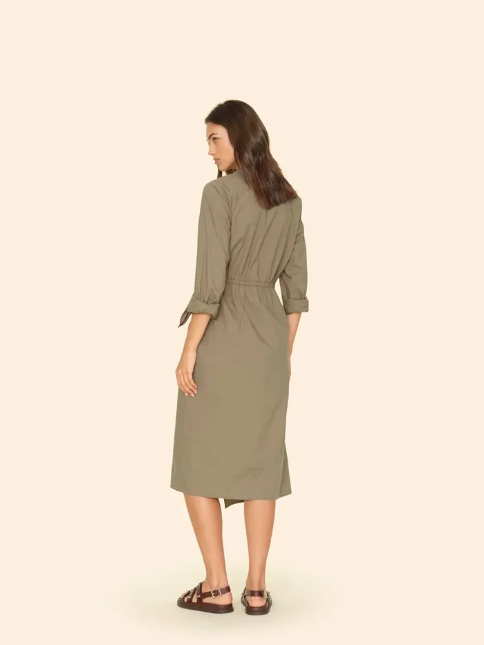 Dresses Army Green McCallister Dress XRENA Women Dresses Army Green McCallister Dress XRENA Women