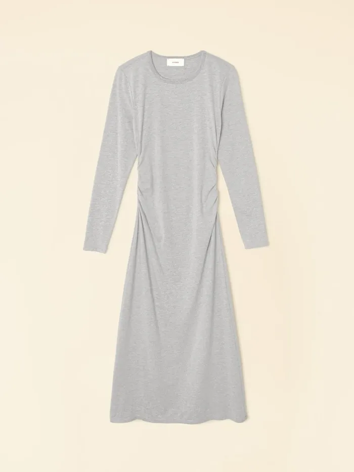 Dresses Women Heather Grey Wiley Dress XRENA Dresses Women Heather Grey Wiley Dress XRENA