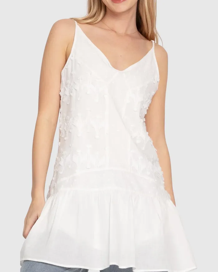 Dresses Women Sunny Afternoon Embroidered Dress Belle and Bloom