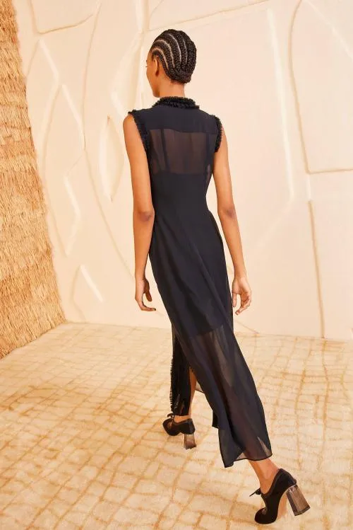 Dresses Women Ulla Johnson Claudine Dress Noir Dresses Women Ulla Johnson Claudine Dress Noir