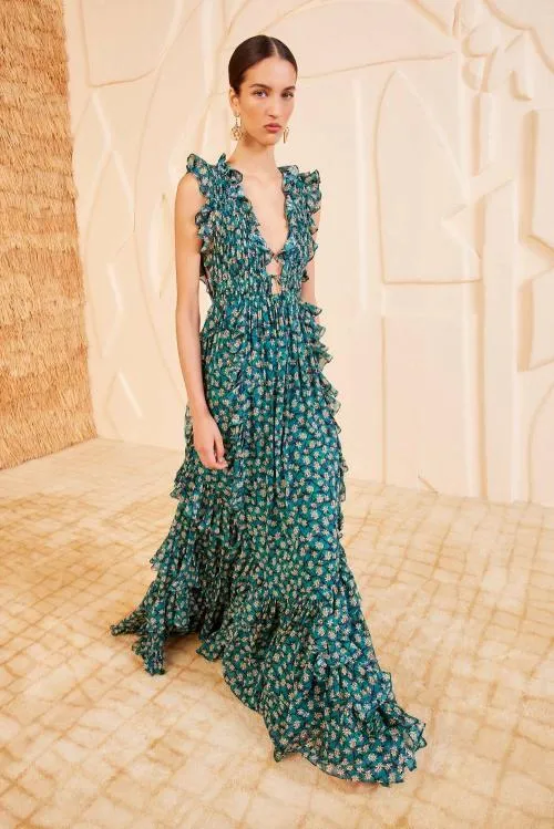 Dresses Women Ulla Johnson Florella Gown Clematis