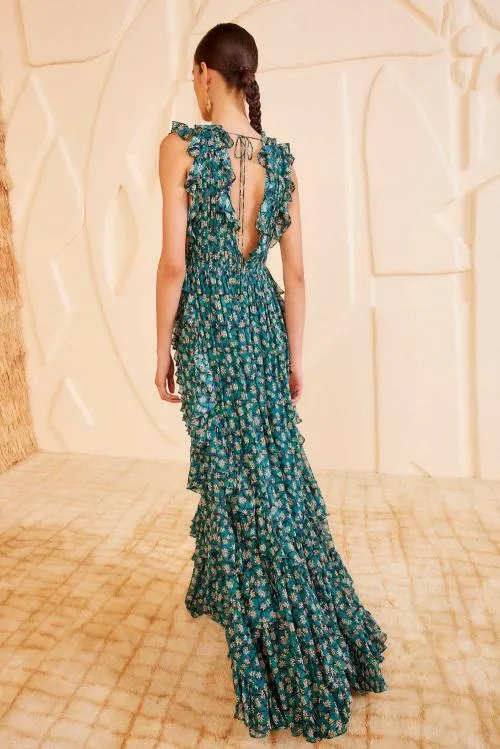 Dresses Women Ulla Johnson Florella Gown Clematis Dresses Women Ulla Johnson Florella Gown Clematis