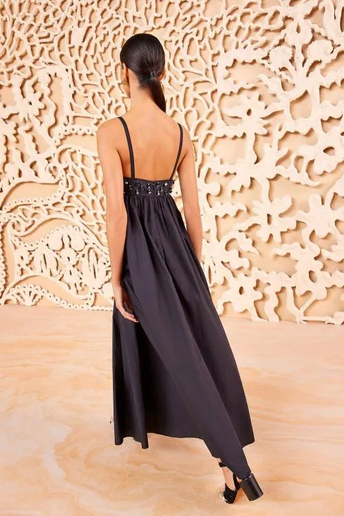 Dresses Women Ulla Johnson Harlan Dress Noir Dresses Women Ulla Johnson Harlan Dress Noir